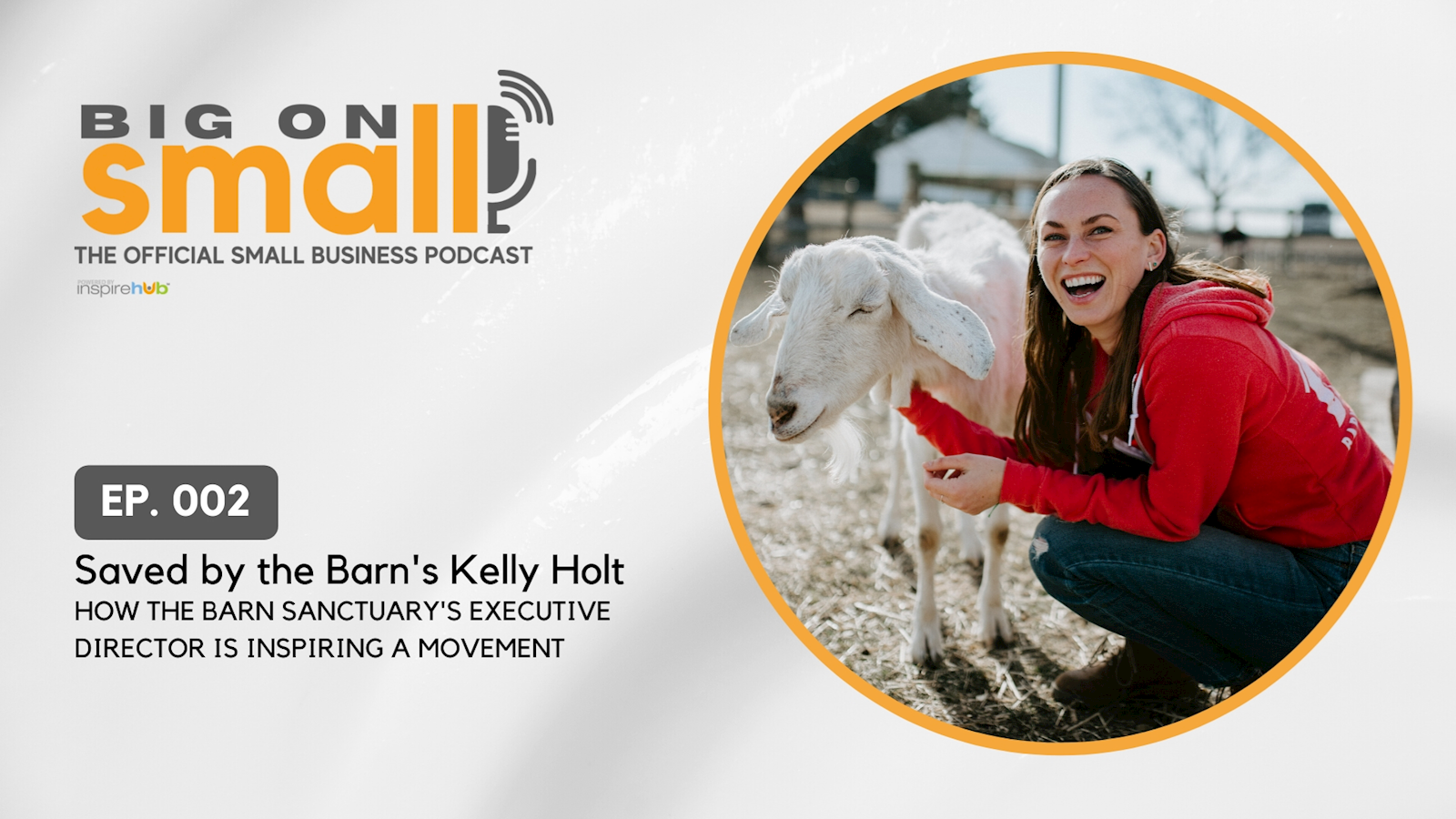 Big on Small: The Official Small Business Podcast | Episode 002 | Saved by the Barn's Kelly Holt.